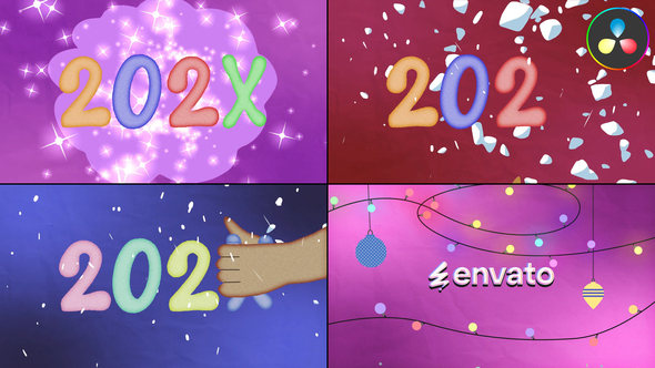 Photo of New Year Logo for DaVinci Resolve – Videohive 55577571