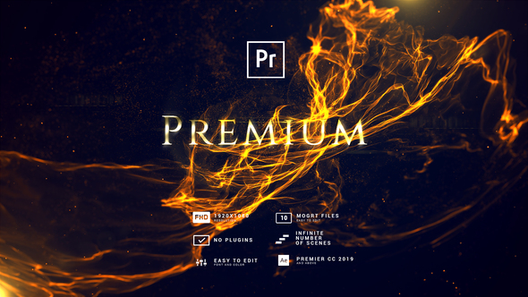 Photo of Premium Abstract Titles MOGRT – Videohive 55375175