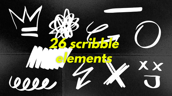 Photo of Scribble Elements – Videohive 55234125