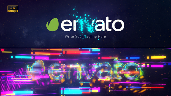 Photo of Space Glitch Logo Reveal – Videohive 33831533