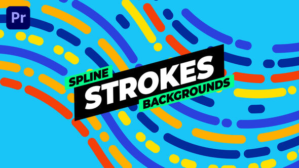 Photo of Spline Strokes Backgrounds – Videohive 55330000