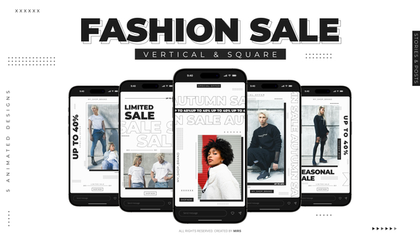 Photo of Stories & Posts: Fashion Sale (FCPX) – Videohive 55211291