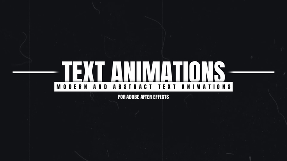 Photo of Text Animations – Videohive 55396604