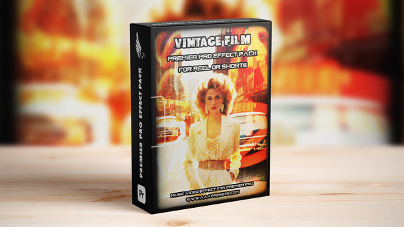 Photo of Vintage Film Effect Premiere Pro For Reels, Shorts & TikToks – Videohive 55289249