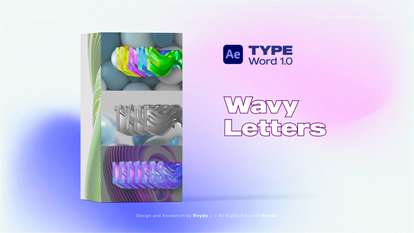 Photo of Wavy Letters Animation – Videohive 55253760