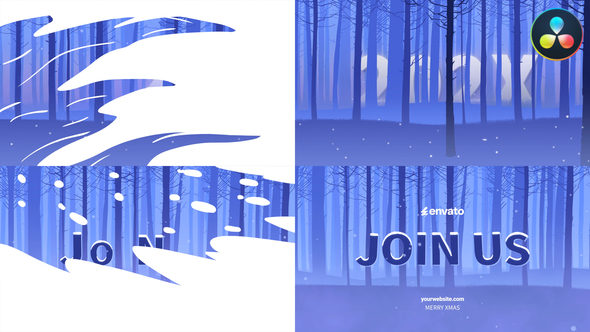 Photo of Winter Forest Logo Opener for DaVinci Resolve – Videohive 55266848