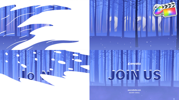 Photo of Winter Forest Logo Opener for FCPX – Videohive 55185218