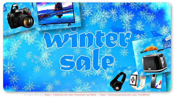 Photo of Winter Sale Promo – Videohive 55361358