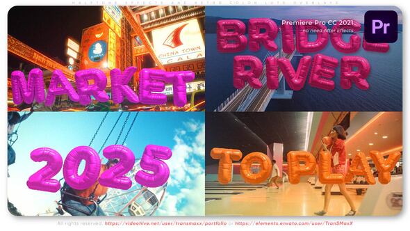 Photo of 3D Inflated Typography Letters Pack – Videohive 56067393