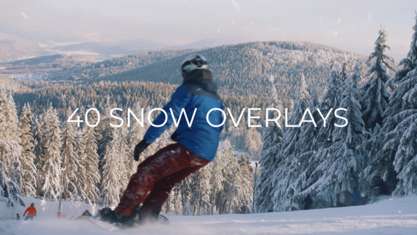 Photo of 40 Snow Overlays – Videohive 55662352