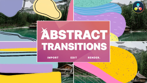 Photo of Abstract Colorful Seamless Transitions | DaVinci Resolve – Videohive 55995550