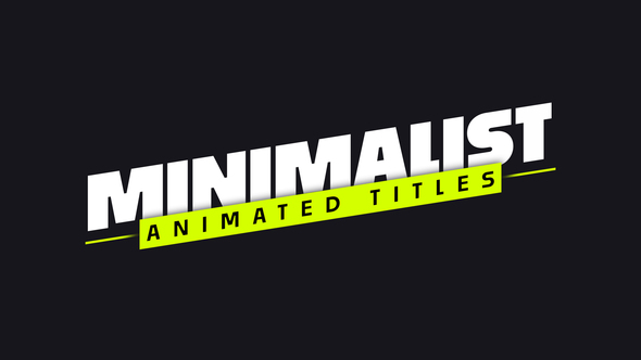 Photo of Animated Titles – Videohive 55832800