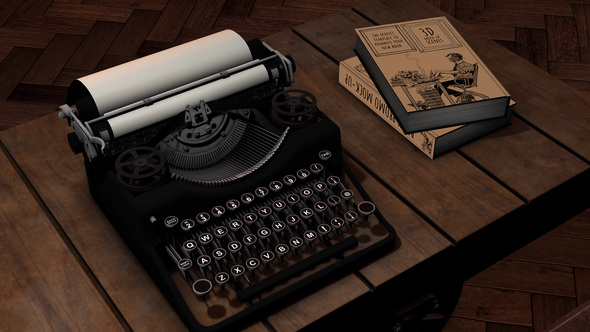 Photo of Book promotion in vintage and steampunk style – Videohive 55808140