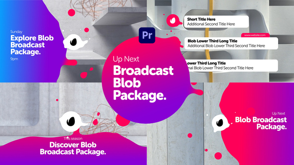 Photo of Broadcast Blob Package | Essential Graphics Mogrts – Videohive 34069562