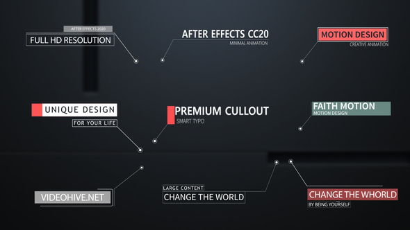 Photo of Call Outs for Davinci Resolve – Videohive 56037591