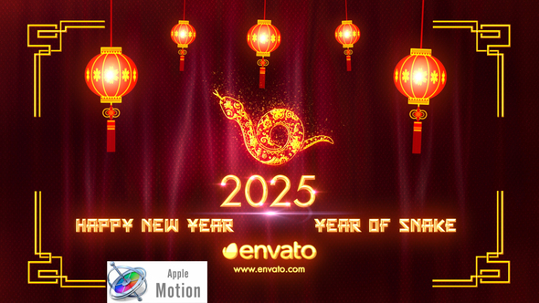 Photo of Chinese New Year 2025 – Apple Motion – Videohive 22637521