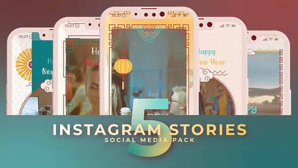 Photo of Chinese New Year Dragon Instagram Stories MOGRT Premiere Pro – Videohive 56053637