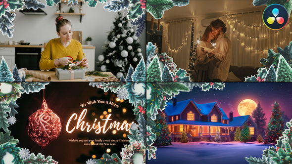 Photo of Christmas And New Year Frames | DaVinci Resolve – Videohive 55918194