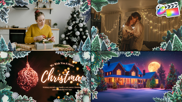 Photo of Christmas And New Year Frames | FCPX – Videohive 55878797