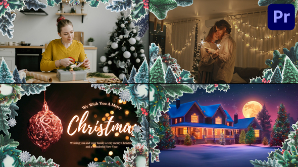 Photo of Christmas And New Year Frames | Premiere Pro MOGRT – Videohive 55861447