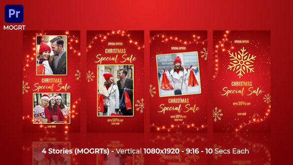 Photo of Christmas Celebration Sale Insta Stories MOGRT – Videohive 55681062