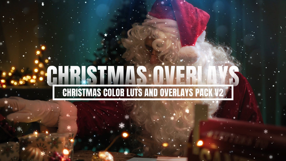 Photo of Christmas Color Luts And Overlays Pack V2 MOGRT – Videohive 55760918