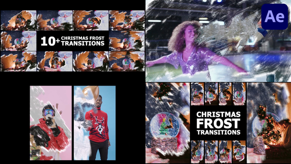 Photo of Christmas Frost Transitions | After Effects – Videohive 55759870