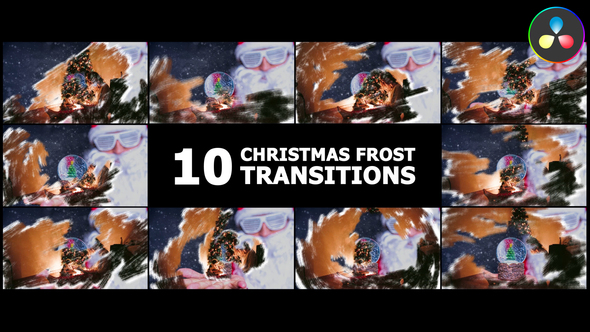 Photo of Christmas Frost Transitions | DaVinci Resolve – Videohive 55804117