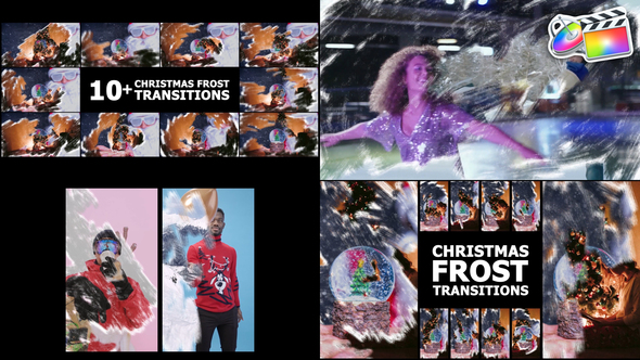 Photo of Christmas Frost Transitions | FCPX – Videohive 55784684