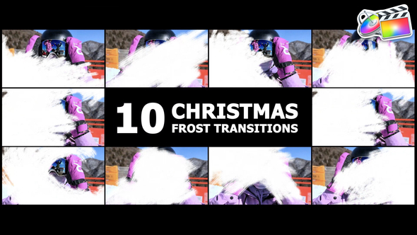 Photo of Christmas Frost Transitions | FCPX – Videohive 56044385