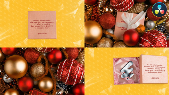 Photo of Christmas Gift Hand Made Logo | DaVinci Resolve – Videohive 55848244