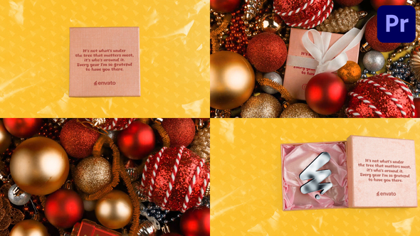 Photo of Christmas Gift Hand Made Logo | Premiere Pro MOGRT – Videohive 55879146