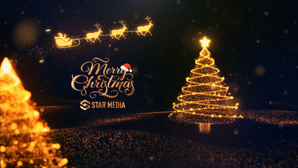 Photo of Christmas Logo Magic Moment – Videohive 34847186