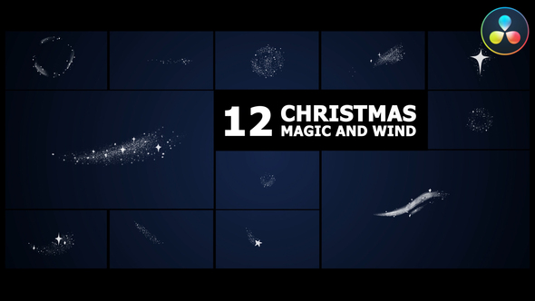 Photo of Christmas Magic Stars | DaVinci Resolve – Videohive 55761821