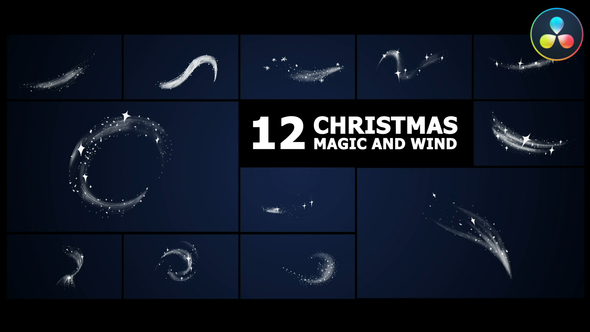 Photo of Christmas Magic Wind Elements | DaVinci Resolve – Videohive 55804014