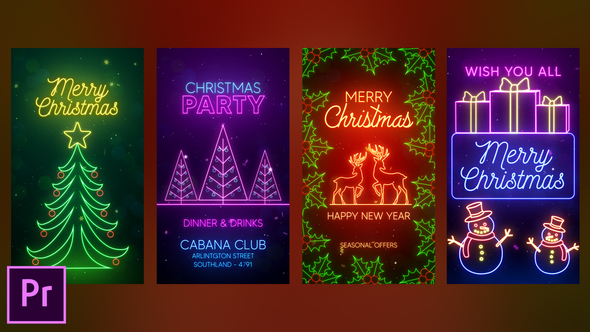 Photo of Christmas Party Instagram Stories – Premiere Pro – Videohive 55754767