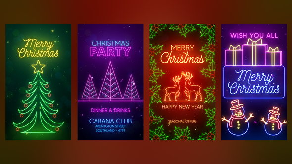 Photo of Christmas Party Instagram Stories – Videohive 55628483