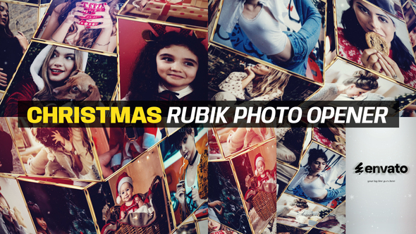 Photo of Christmas Rubik Photo Opener – Videohive 55709674