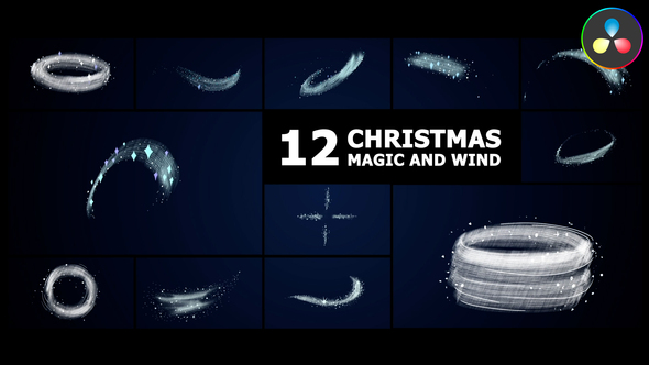 Photo of Christmas Snow Swirls | DaVinci Resolve – Videohive 55804084