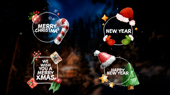 Photo of Christmas Titles – Lower Thirds – Videohive 55791790