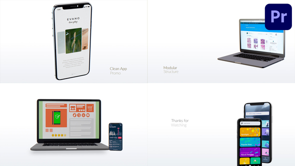Photo of Clean App Promo for Premiere Pro – Videohive 55904508