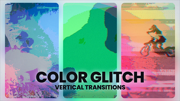 Photo of Color Glitch Transitions – Videohive 55865194