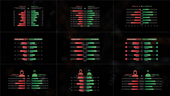 Photo of Comparison Chart – Videohive 55653777