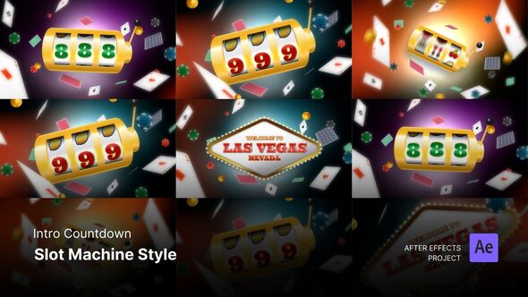 Photo of Countdown Intro – Slot Machine Style After Effects Project Files – Videohive 55620749