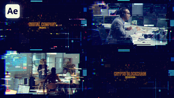 Photo of Crypto Digital Titles – Videohive 55645541