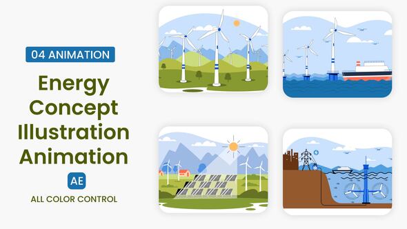 Photo of Energy Concept Illustration Scene – Videohive 55898507