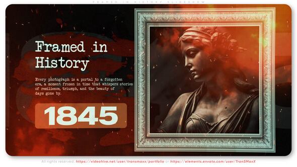 Photo of Framed in History Slideshow – Videohive 55906554