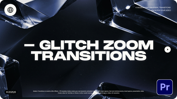 Photo of Glitch Zoom Transitions – Videohive 55833933