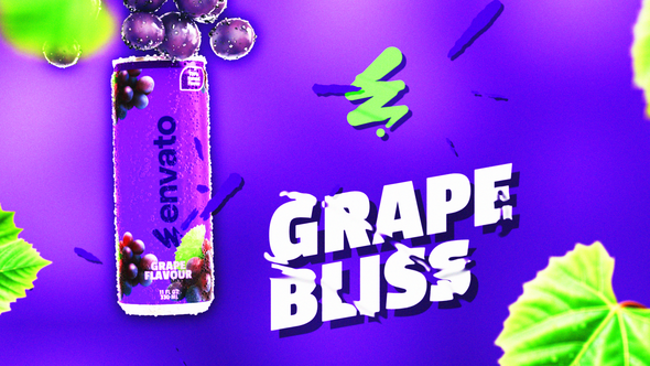 Photo of Grape Bliss Can Mockup – Videohive 55765259