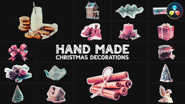 Photo of Hand Made Christmas Decorations | DaVinci Resolve – Videohive 55728424